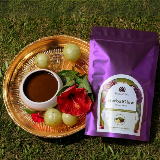 HerbalGlow Henna Mask