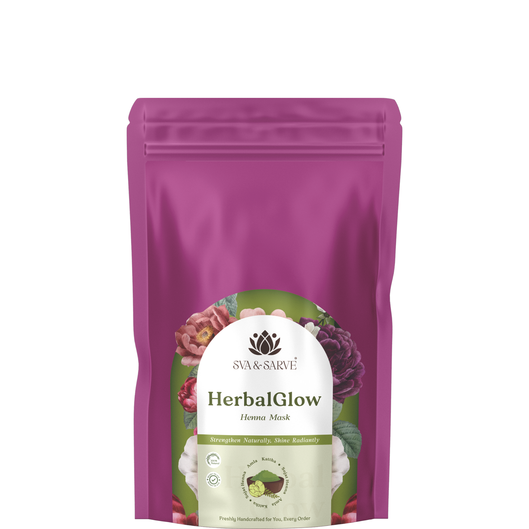 HerbalGlow Henna Mask